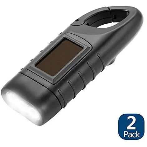 Hand Cranking Solar Powered Flashlight Green, Rechargeable Emergency LED Pattan Australia